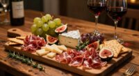 popular romantic appetizer presentation