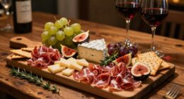 popular romantic appetizer presentation