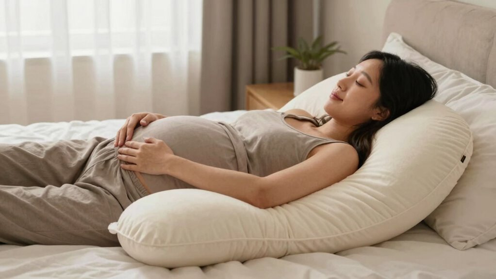 pregnancy pillows improve shared comfort