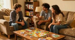 relaxed engaging couple game
