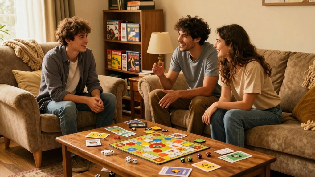 relaxed engaging couple game