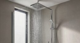 shared bathroom rainfall shower systems