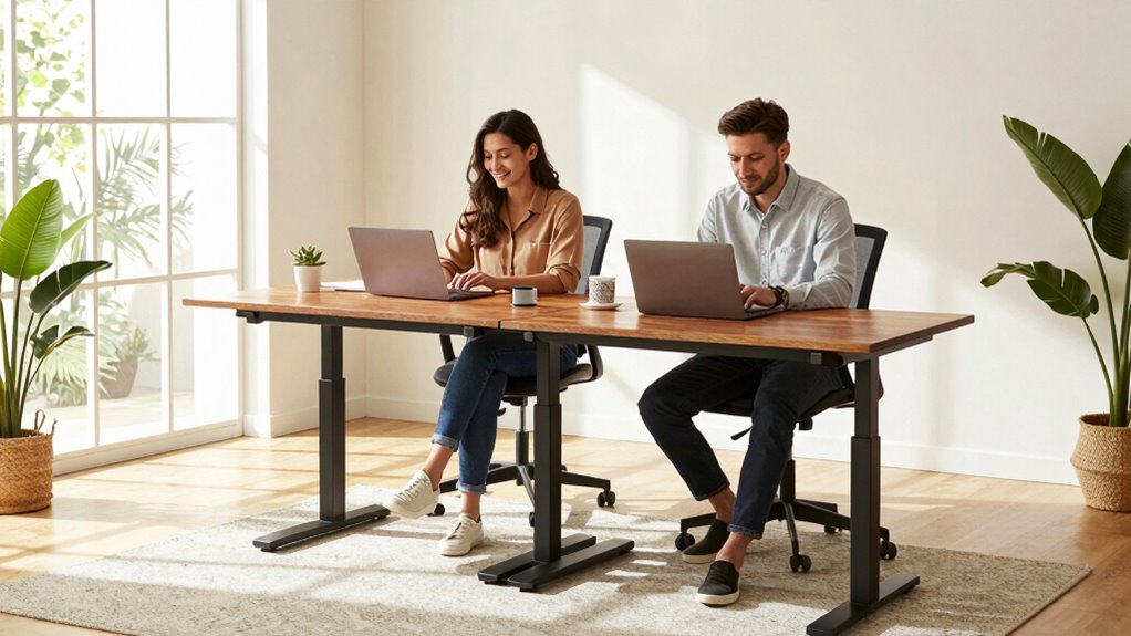 shared ergonomic workspace benefits