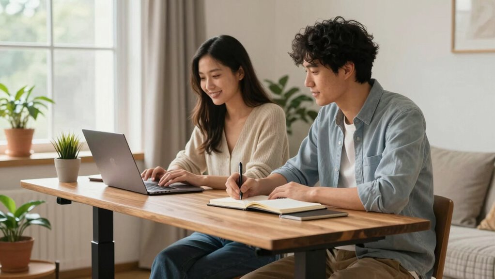 shared ergonomic workspace solution