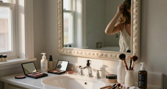 shared morning mirror routines