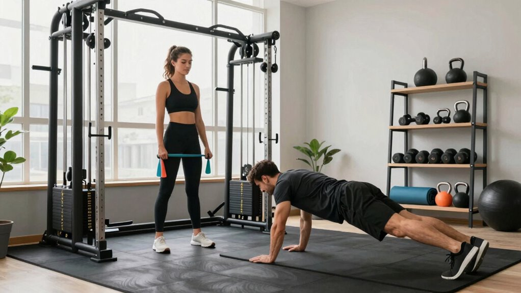 shared versatile workout sanctuary