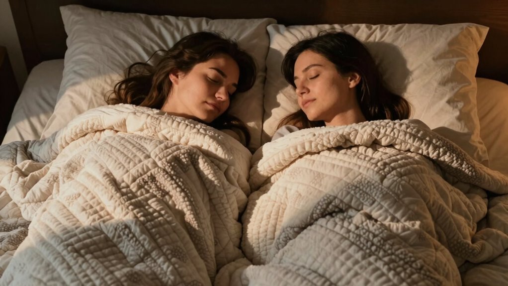 weighted blankets improve sleep naturally