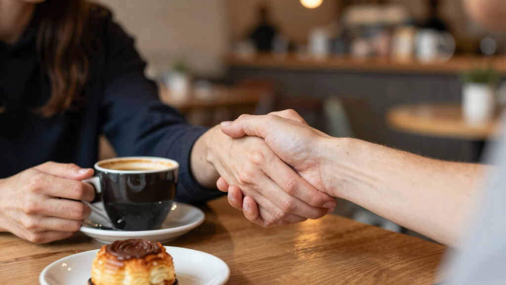 Blind date: ‘I hope my handshake wasn’t too much of a red flag’