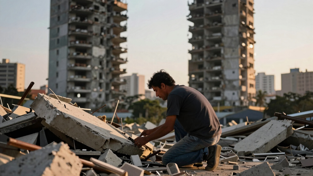 A Search Through the Rubble of Two Towers in Venezuela