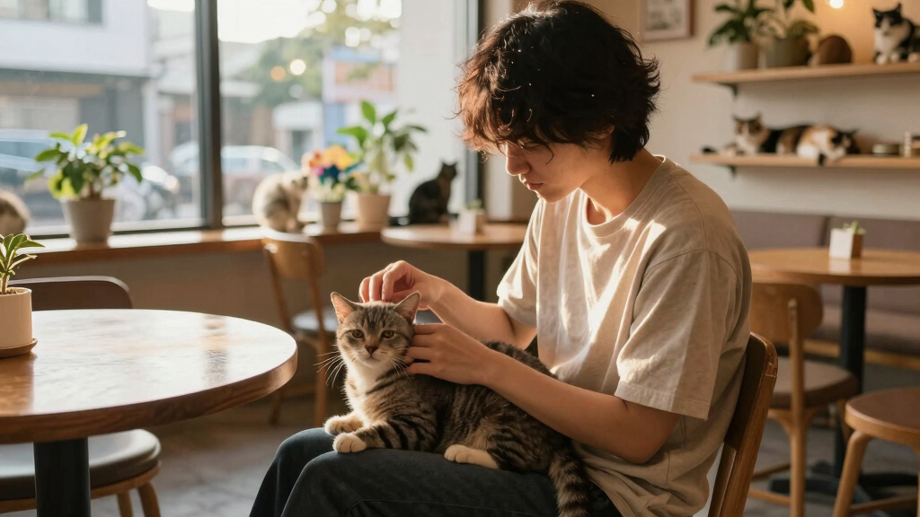 Finding sanctuary in Tokyo's cat cafes