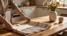 The Best Tablecloths on the Internet, Starting With a $6 Neutral Stripe