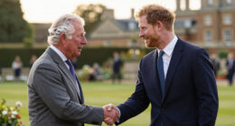 King Charles Prince Harry Meeting