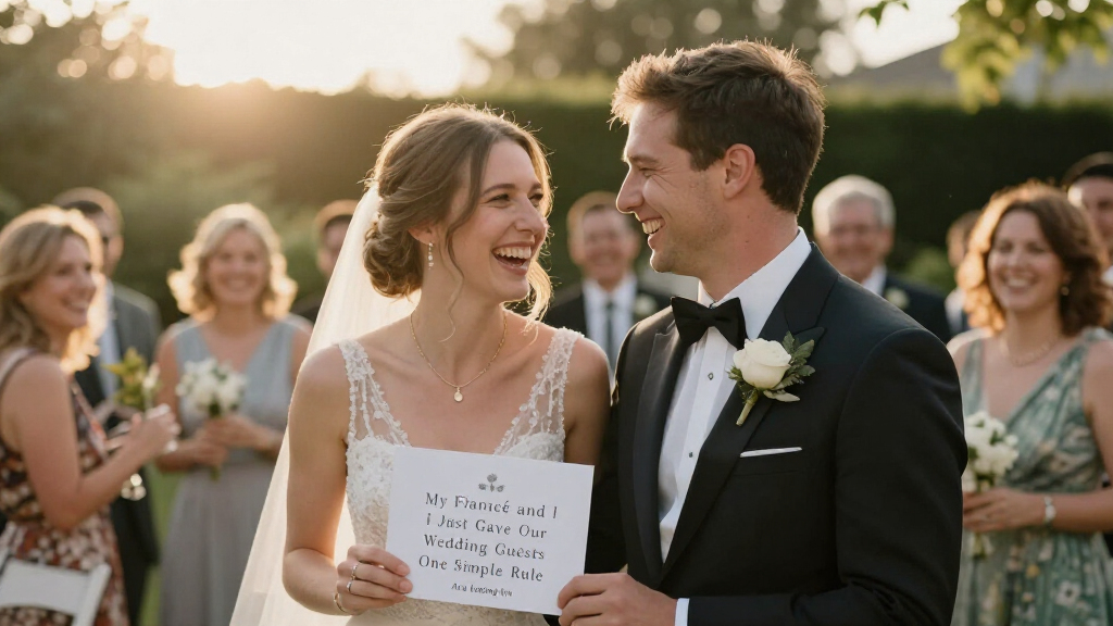 My Fiancé And I Just Gave Our Wedding Guests One Simple Rule. People Are Losing Their Minds.