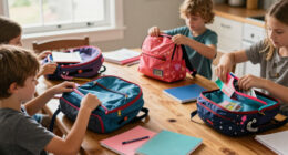 Jordan Walsh Helps Kids Gear Up For School As He Gears Up For Year 4