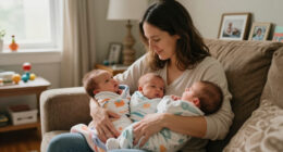 Nylah Craft Rare Triplets Birth