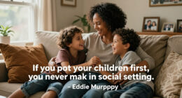 Quote Of The Day By Eddie Murphy: 'If You Put Your Children First, You Never Make A Bad Decision' A Heart