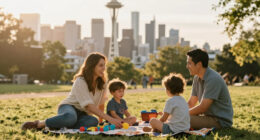 Seattle And D.C. Are Bucking The Trend By Attracting Families With Kids - WSJ