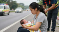 Woman Gives Birth On Highway In Hamburg & Schleswig-Holstein