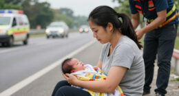 Woman Gives Birth On Highway In Hamburg & Schleswig-Holstein