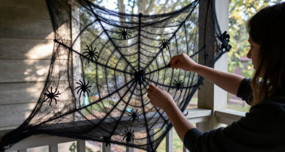 ZPISF 1400 Sqft Halloween Spider Webs Decorations With 150 Extra Fake Spiders, Super Stretchy Cobwebs For Halloween Decor Indoor And Outdoor